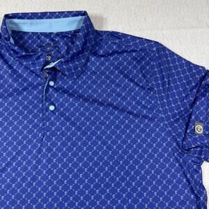 Rusty Putter Golf Polo The Rusty Standard Lightweight Size Large Moisture